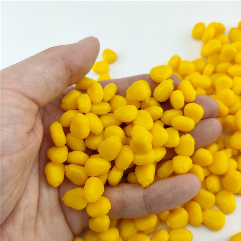 Fishing Lure Soft Plastic - 50pcs/lot Artificial Fishing Corn Floating Boilies