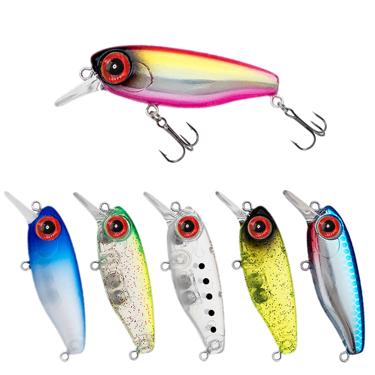 Fishing Lure Spoon - 3.8cm 2.7g Fishing Lure Micro Minnow