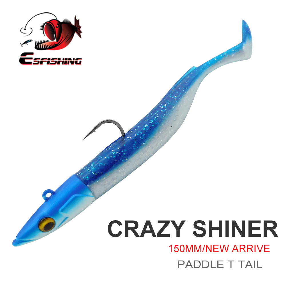 Fishing Lure Spinnerbait - ESFISHING Soft Fishing Lures Leurre Souple