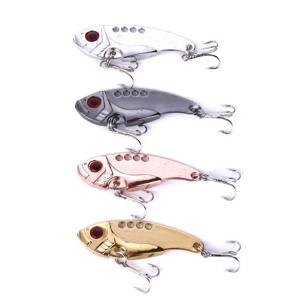 Fishing Lure Soft Plastic - 1Pcs Metal VIB Lures 3g/7g/11g 3D
