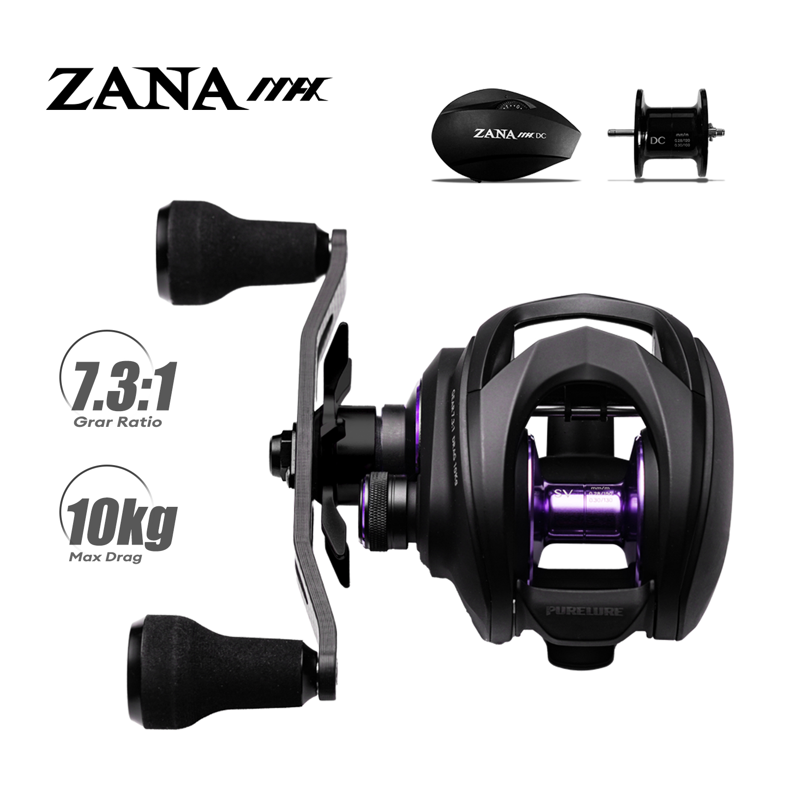 PURELURE ZANA MAX 10KG SV+DC D - Abu Garcia Reel Max review and price