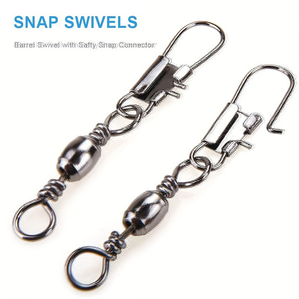 100Pcs/Lot 4#6#8#10#12# Swivel - Fishing Lure Accessories review and price