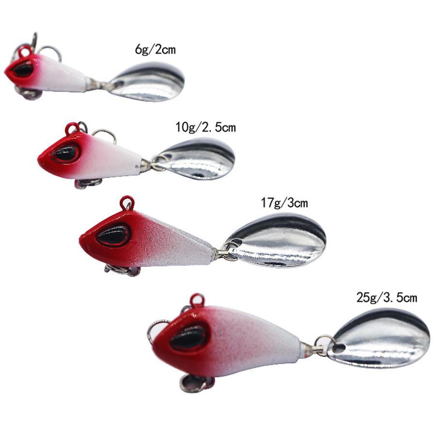 Metal Vib Fishing Micro Spinne - Fishing Lure Blade Bait review and price