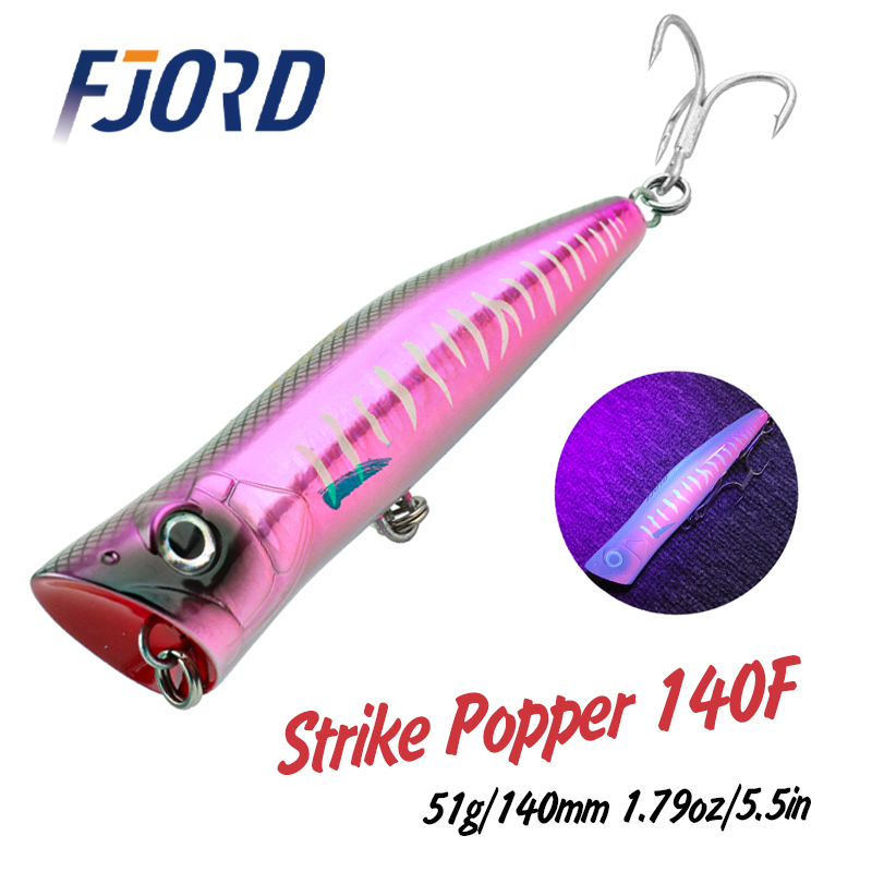 FJORD 140mm 51g Popper Fishing - Fishing Lure Buzzbait review and price